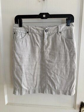 J Jill Linen Mini Skirt Size 4P